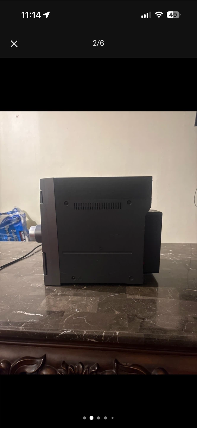 Sony 3-Disc Changer Shelf System - photo 2