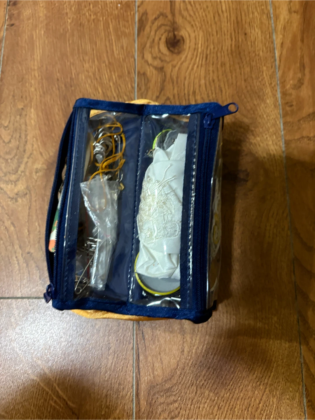 Clear Zippered Organizer Pouch 🏈