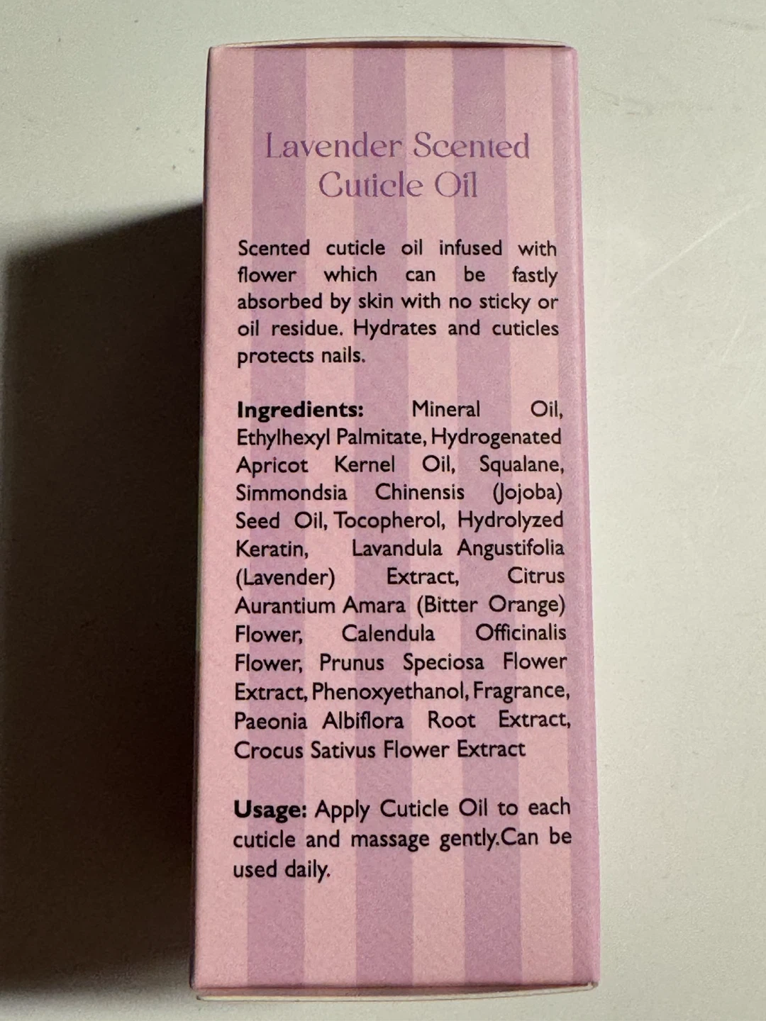 Lavender Scented Cuticle Oil 30ml - photo 3