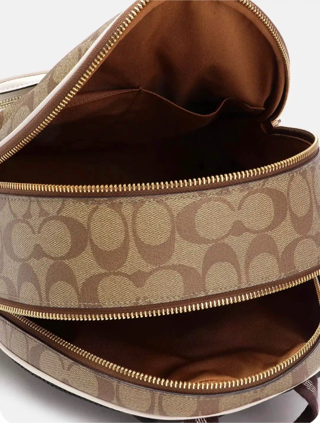 Coach Signature Print Backpack - photo 3