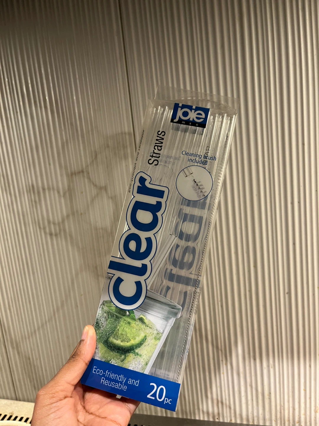 Joie Clear Reusable Straws 20pc