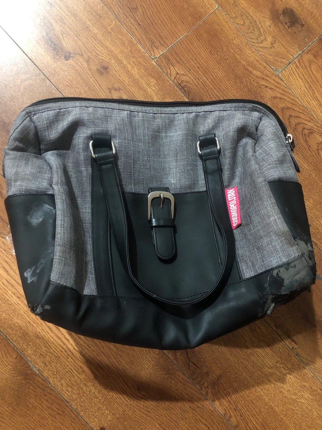 Cosmopolitan Grey and Black Tote Bag 🏈 - photo 2