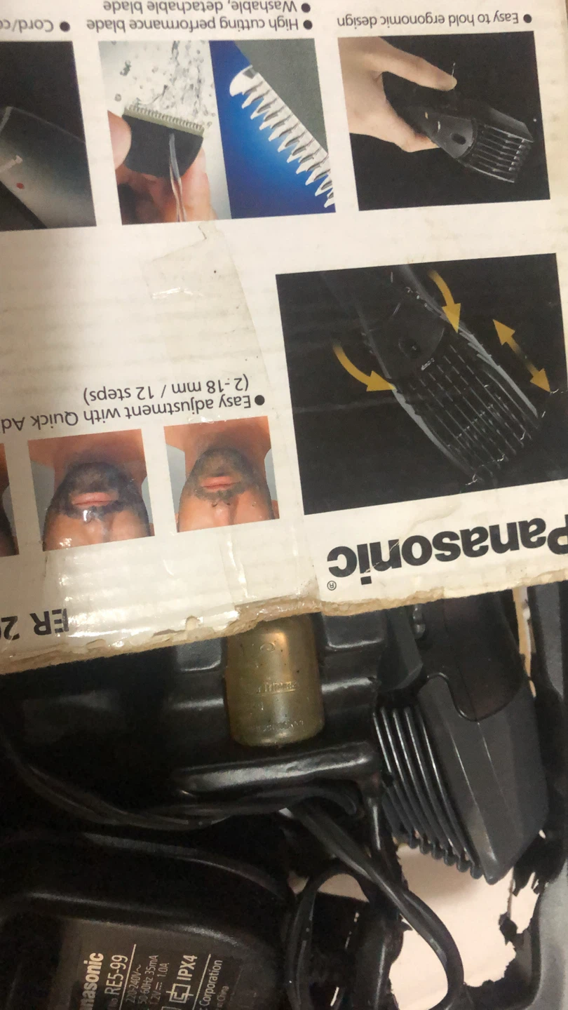 Panasonic ER 207W K Beard 🏈 and Hair Trimmer - photo 2