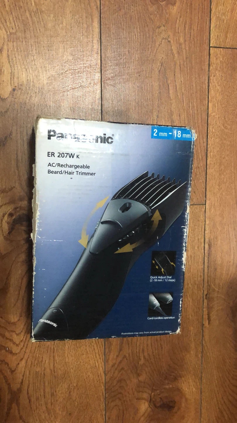 Panasonic ER 207W K Beard 🏈 and Hair Trimmer - photo 3