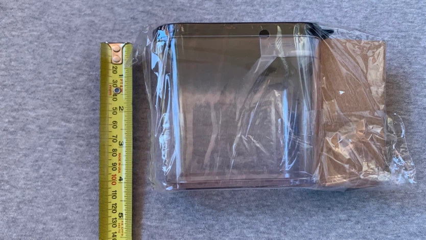 Clear Plastic Food Storage Container 🏈 - photo 2