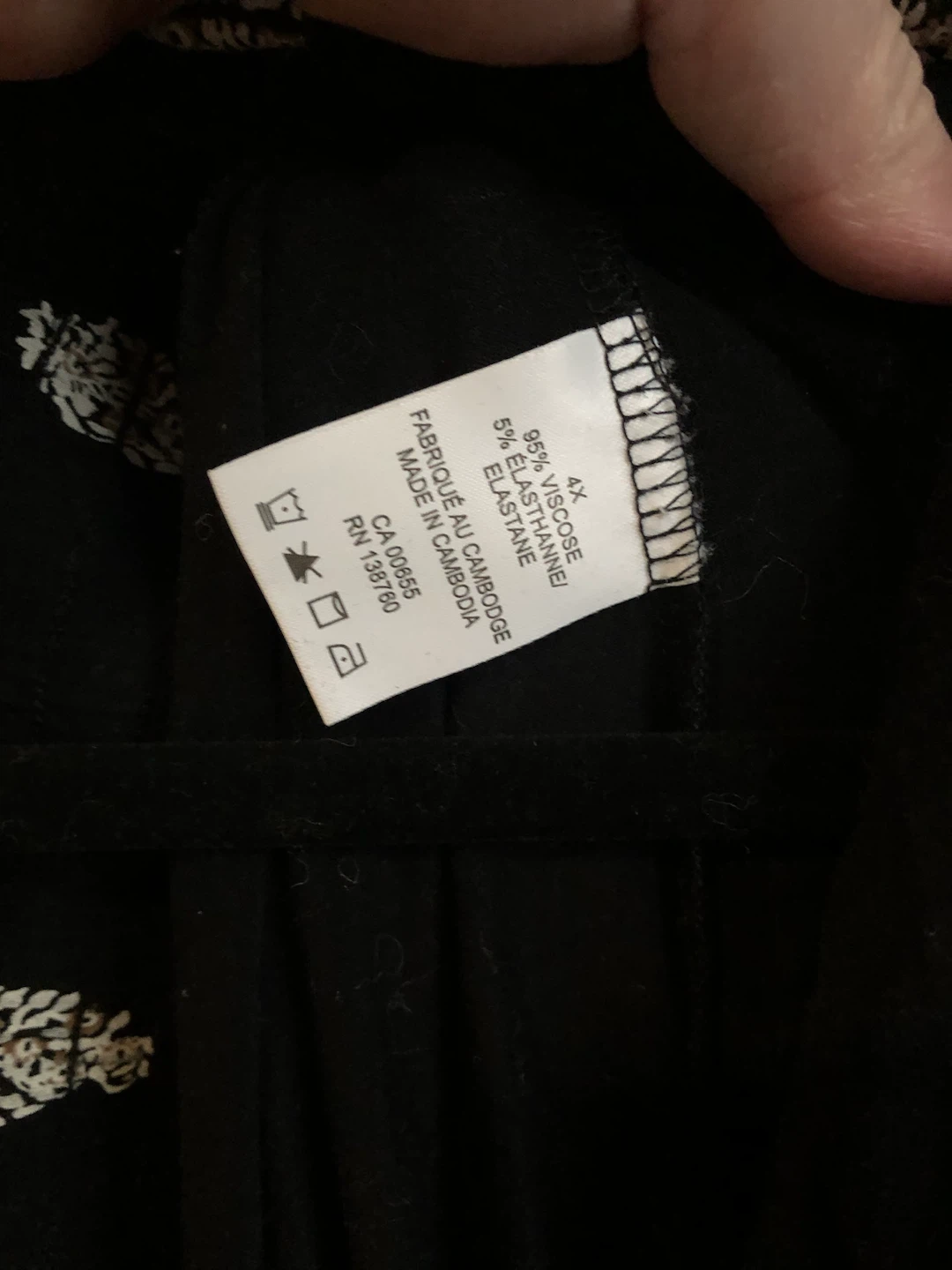 PENN. Penningtons Printed Pants - Size 4X 🏈 - photo 3