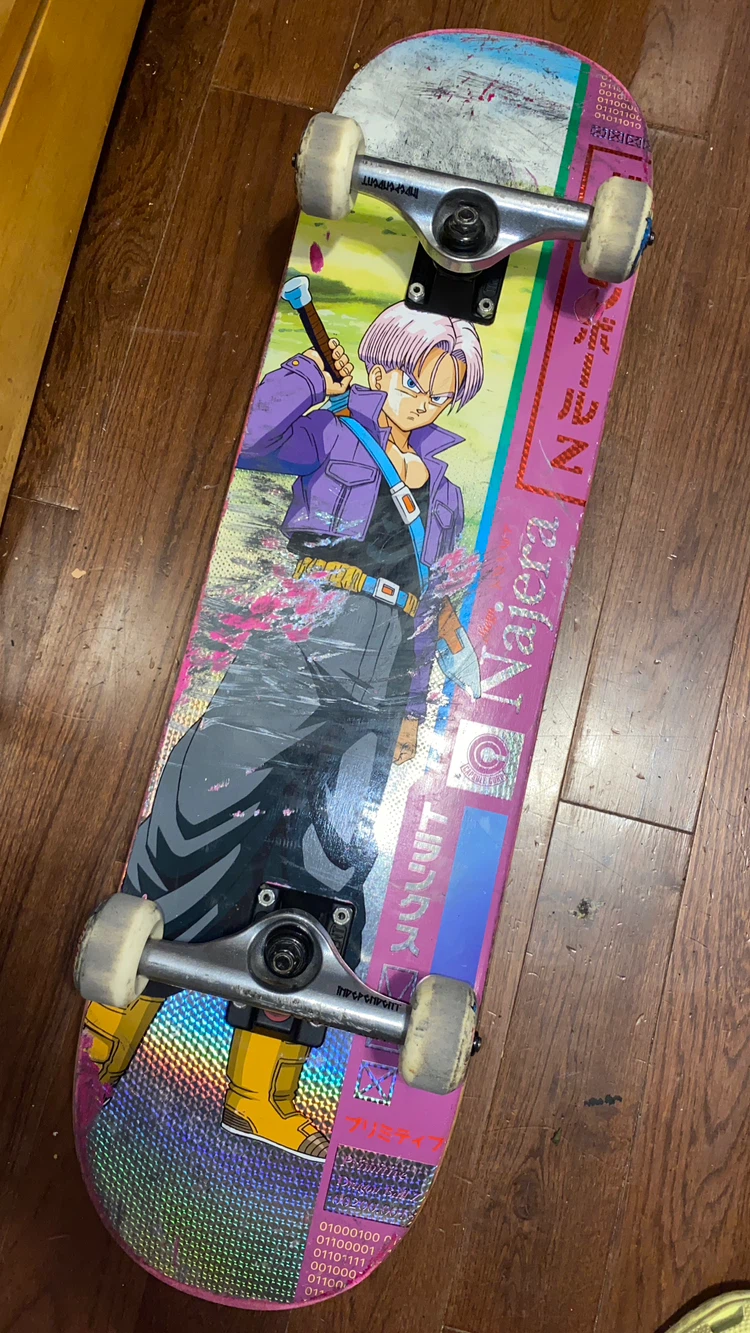 USED 8.2” primitive skateboard complete