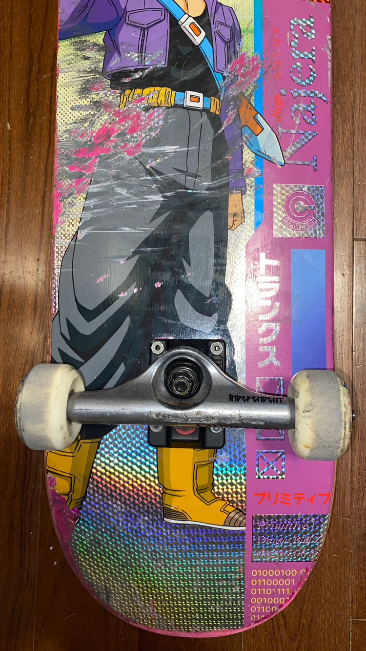 USED 8.2” primitive skateboard complete - photo 3