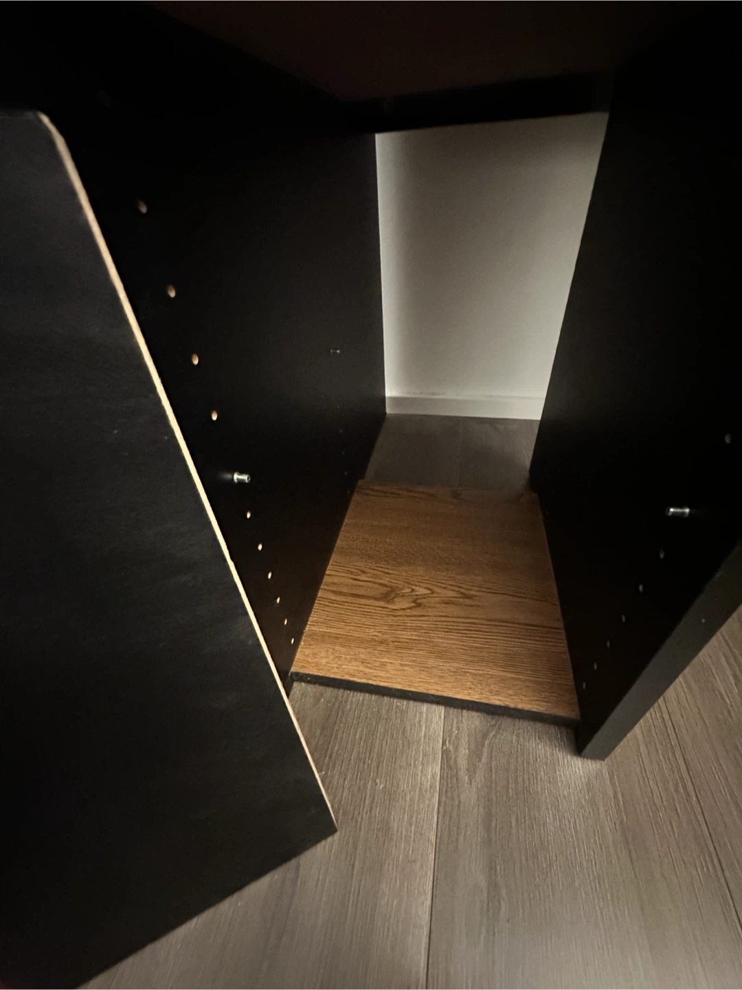 Desk with Keyboard Tray & Shelving - photo 3