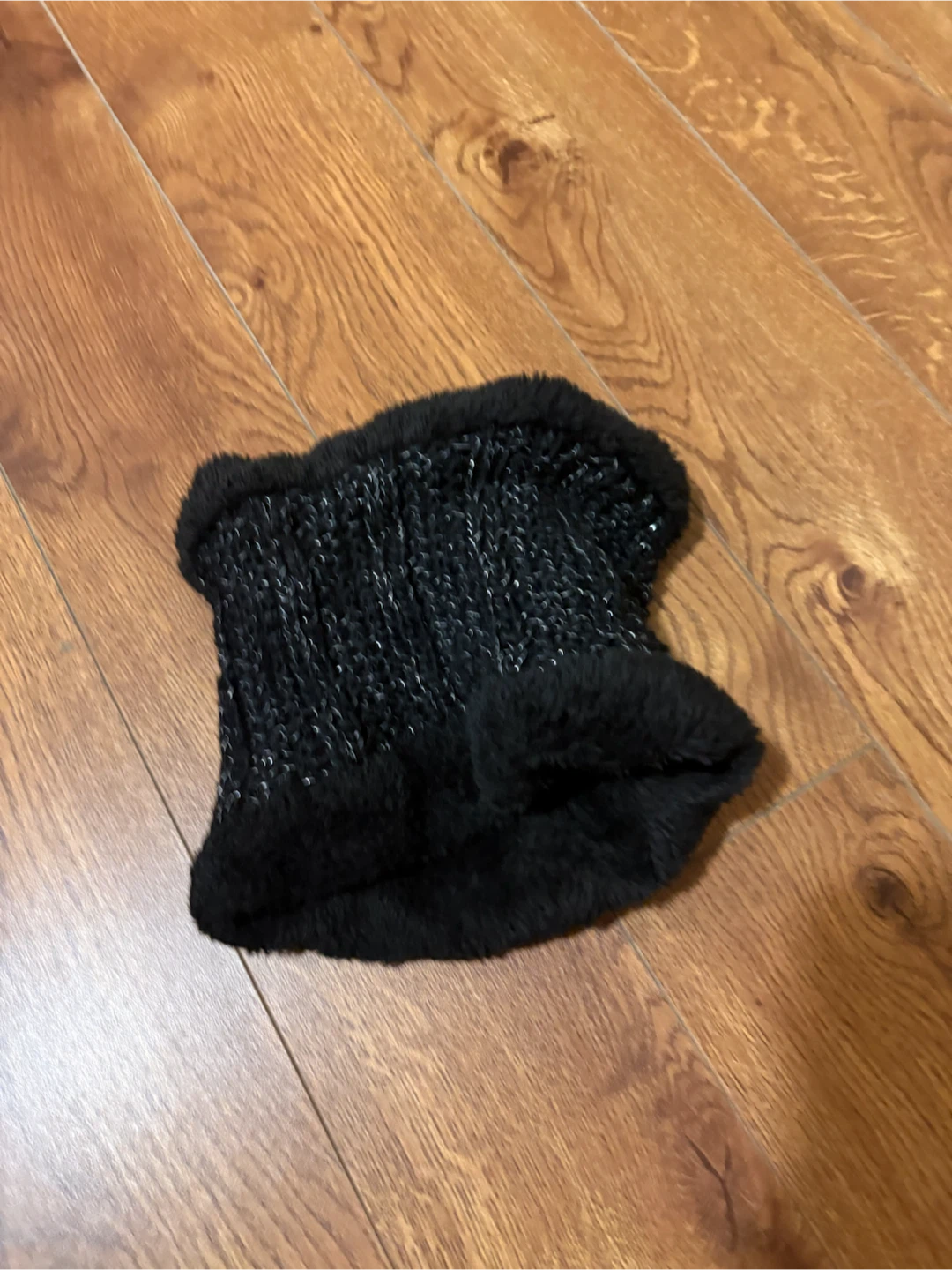 Black Knit Neck Warmer 🏈
