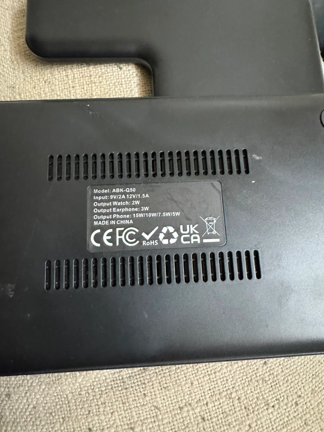 ABK-Q50 3-in-1 Wireless Charging Station 🏈 - photo 3