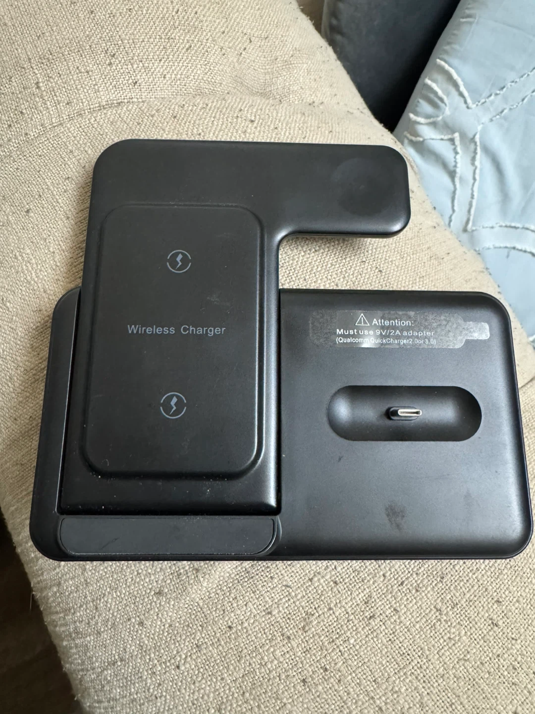 ABK-Q50 3-in-1 Wireless Charging Station 🏈 - photo 4