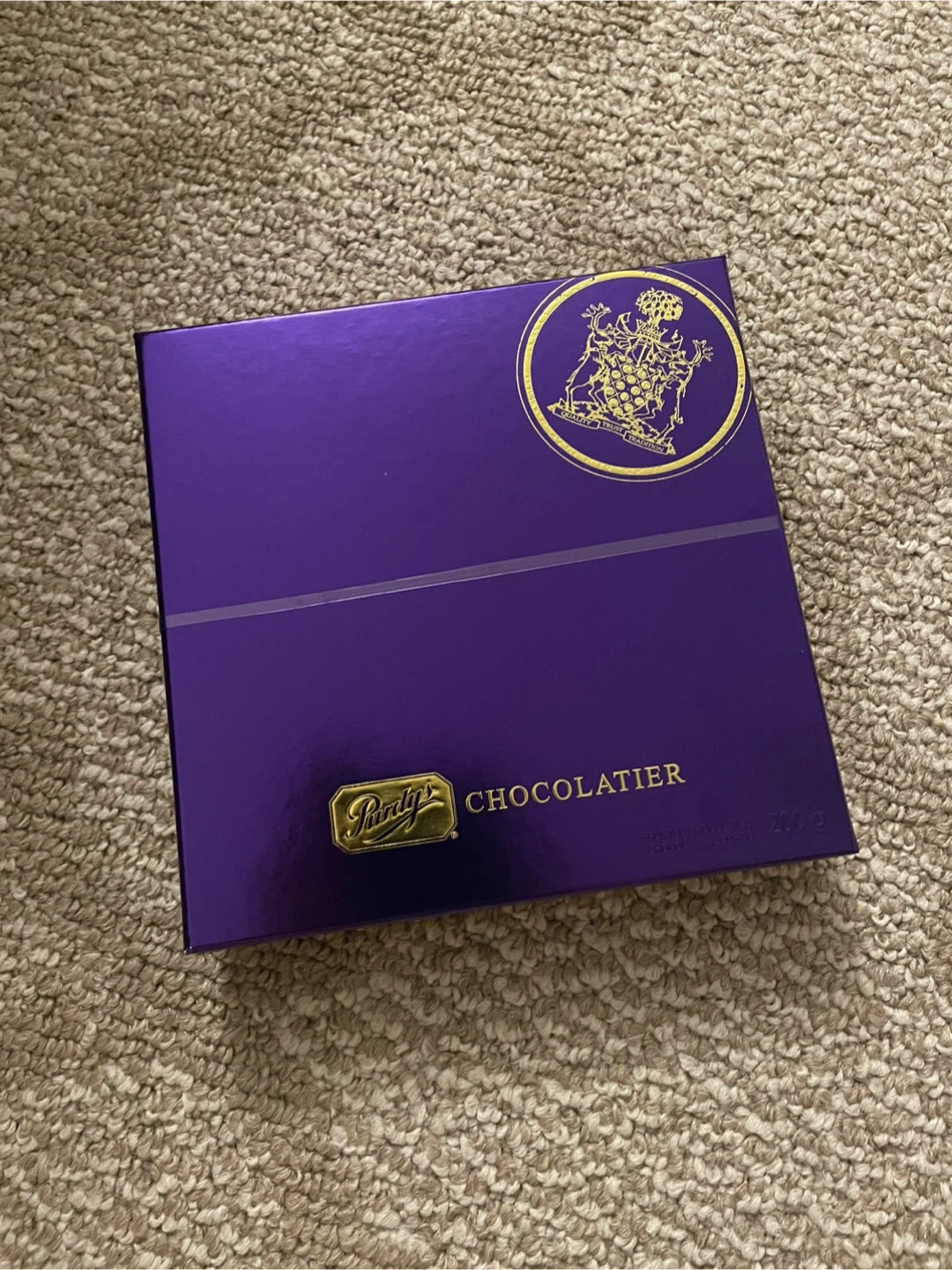 Purdys Chocolatier assortment box 🏈