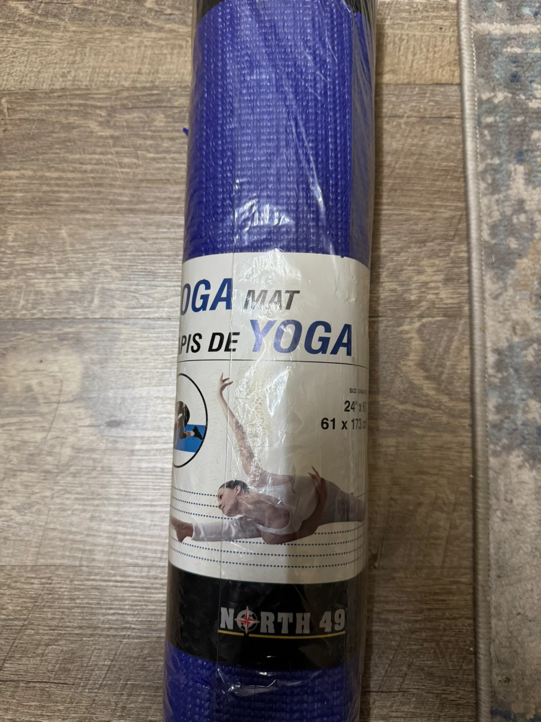 North 49 Blue Yoga Mat 🏈 - photo 3