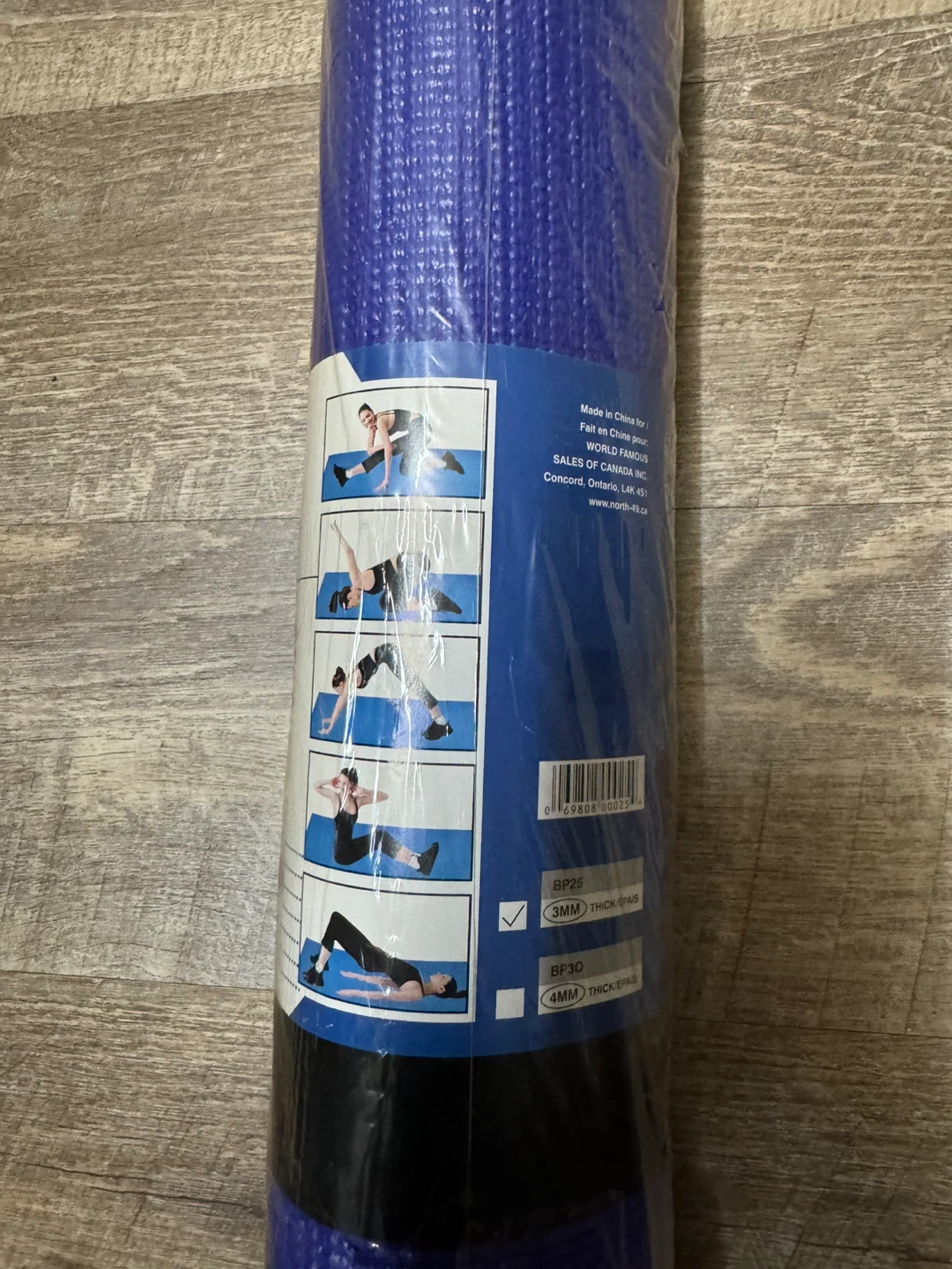 North 49 Blue Yoga Mat 🏈 - photo 4