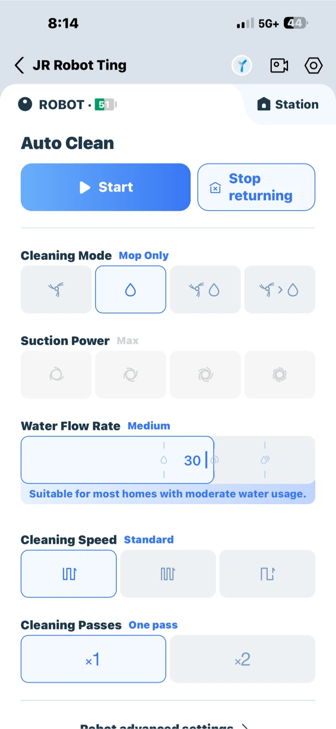 Ecovacs Deebot T50 Pro OMNI Robot Vacuum and Mop- As is - photo 5