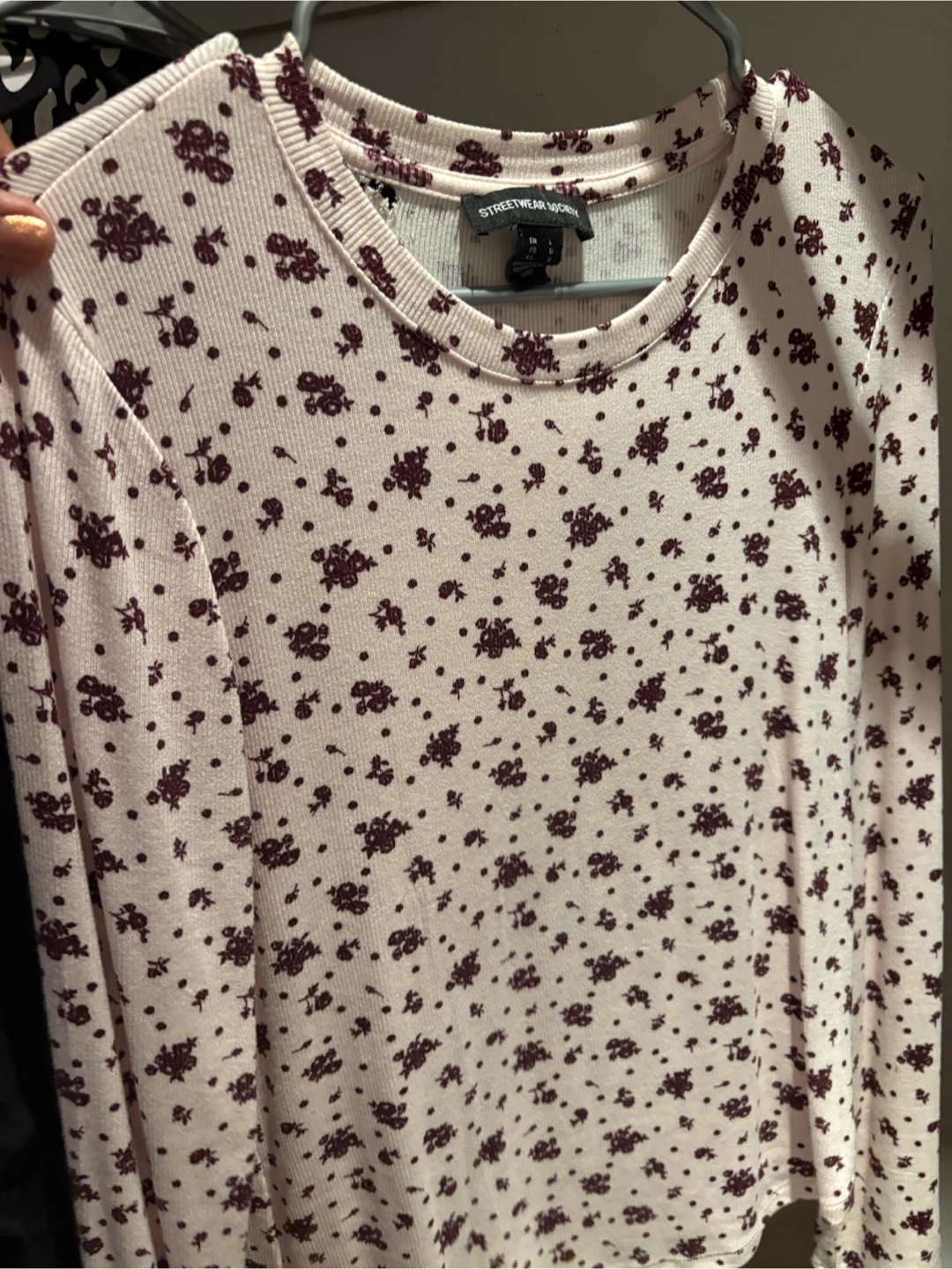 Streetwear Society 🏈 Floral Long Sleeve Top