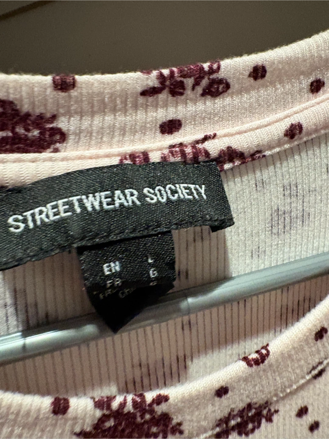 Streetwear Society 🏈 Floral Long Sleeve Top - photo 2
