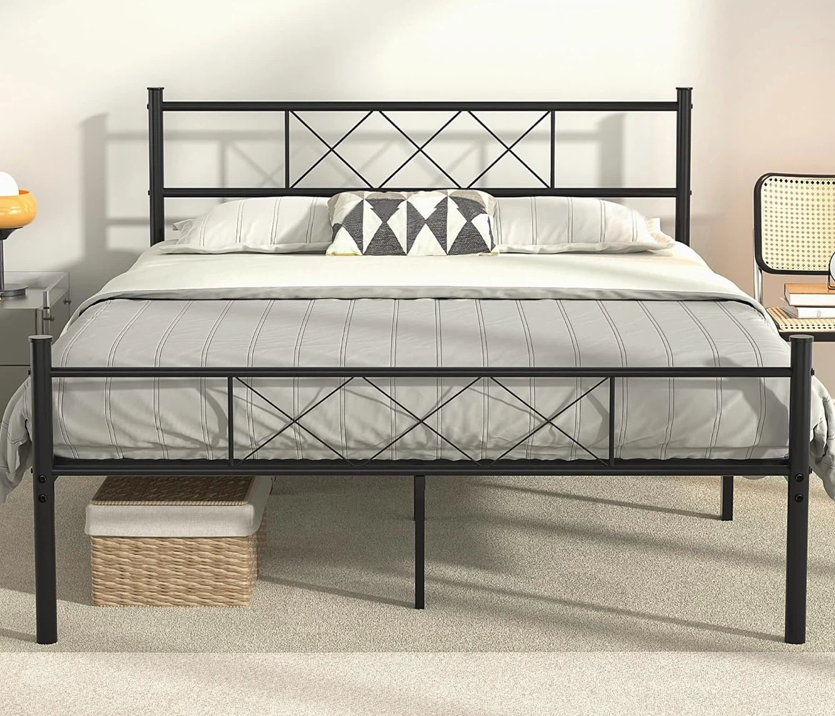 Queen Size Metal Bed Frame