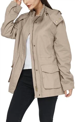 Beige Cotton Utility Jacket - photo 2