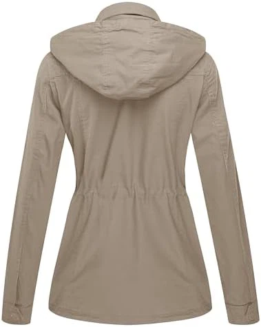 Beige Cotton Utility Jacket - photo 4