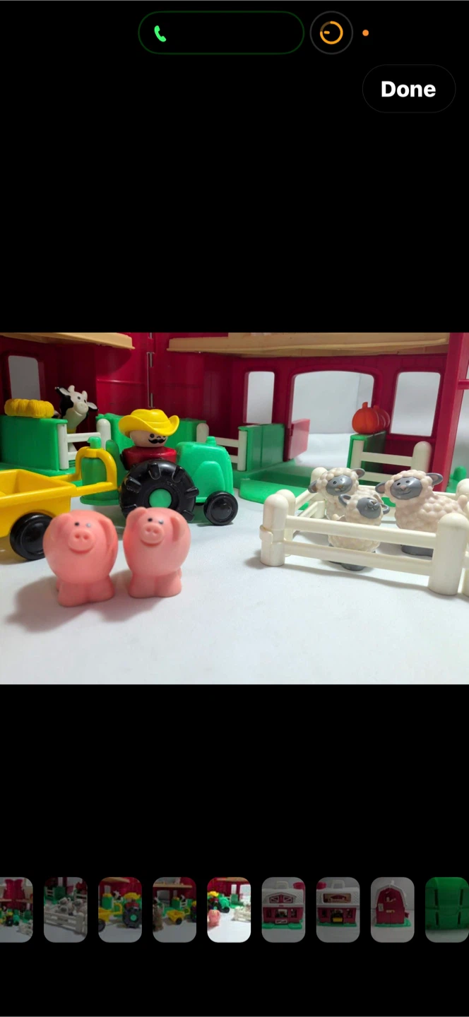 Vintage 1995 Fisher-Price Little People Farm Play Set - photo 4