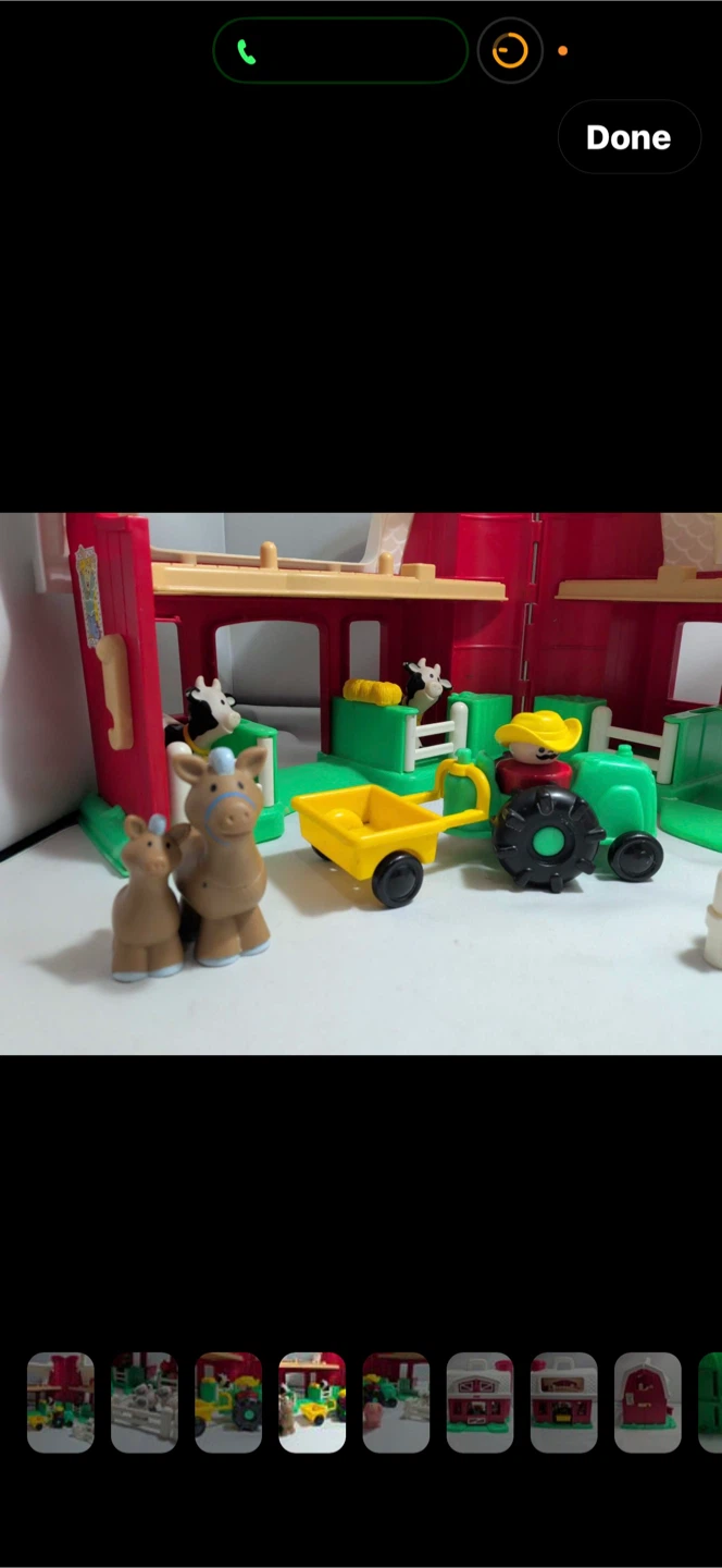 Vintage 1995 Fisher-Price Little People Farm Play Set - photo 5