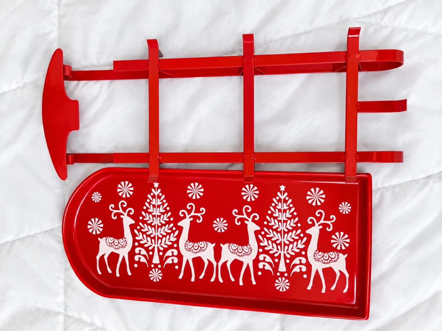 Christmas Sleigh Serving Tray