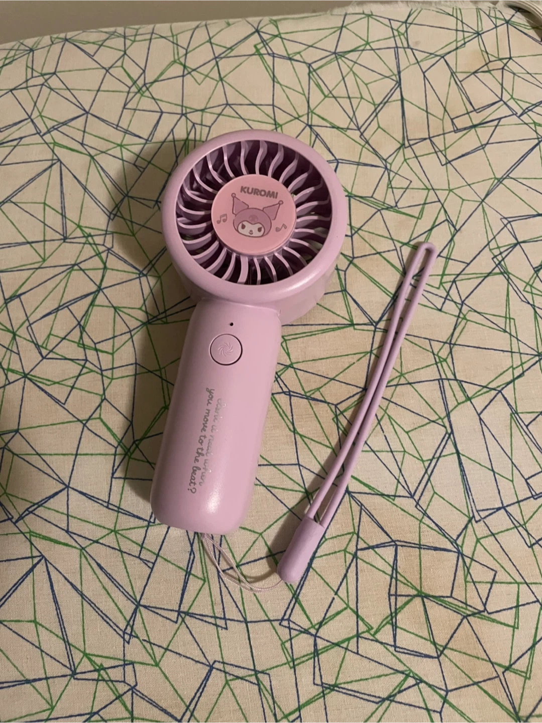 Kuromi Handheld Portable Fan 🏈