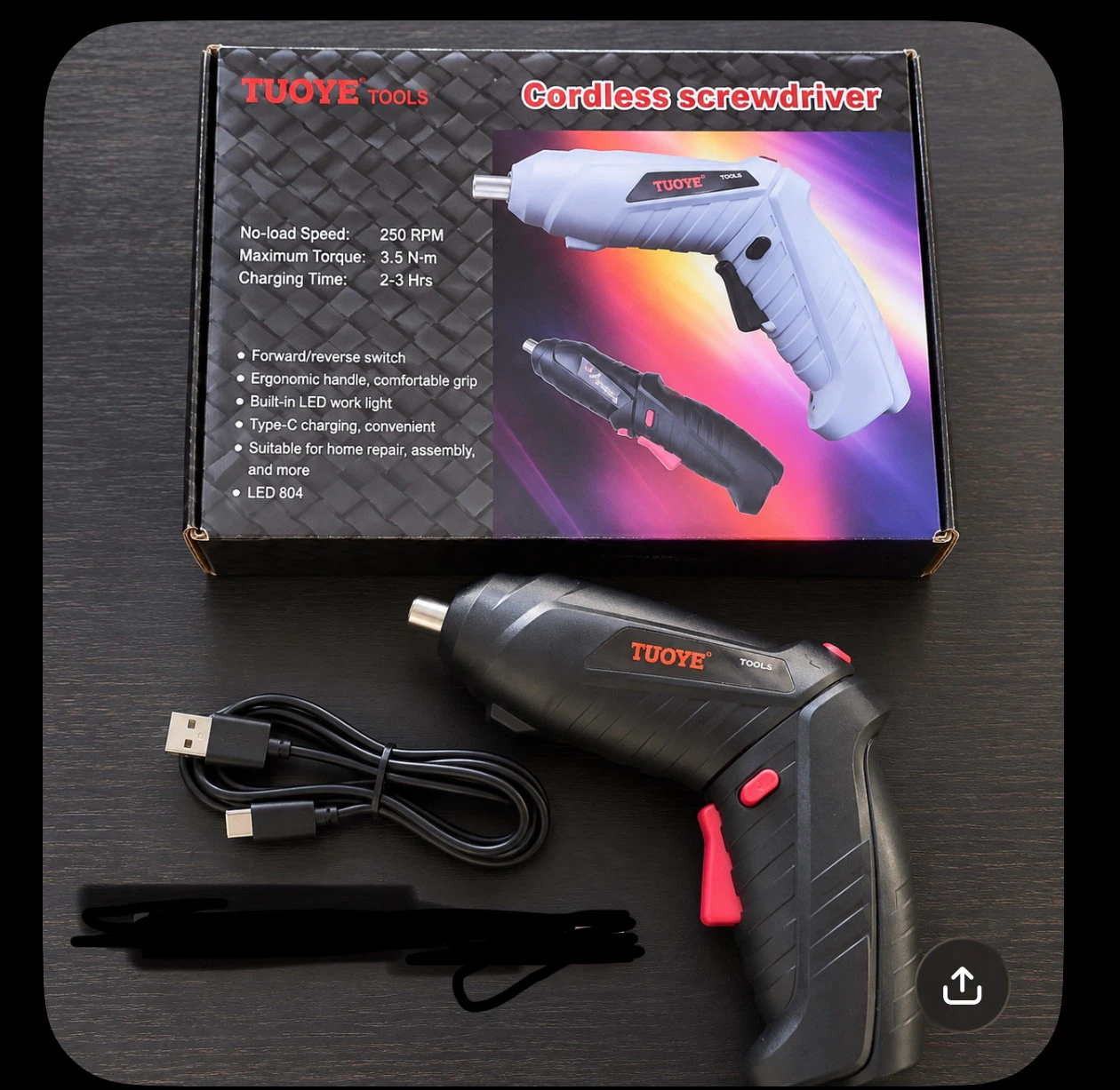 TUOYE TOOLS Cordless Screwdriver
