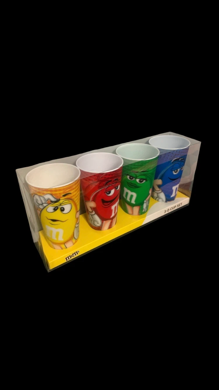 M&M's World 3-D Cup Set 10 boxes available