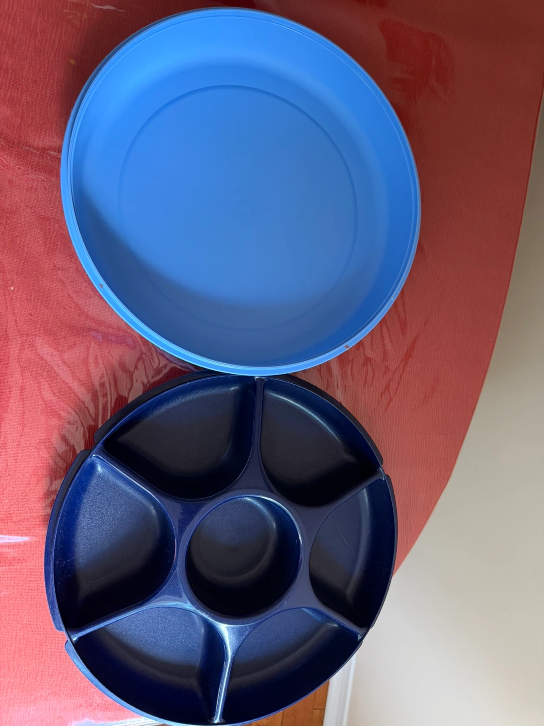 Tupperware Divided Serving Tray