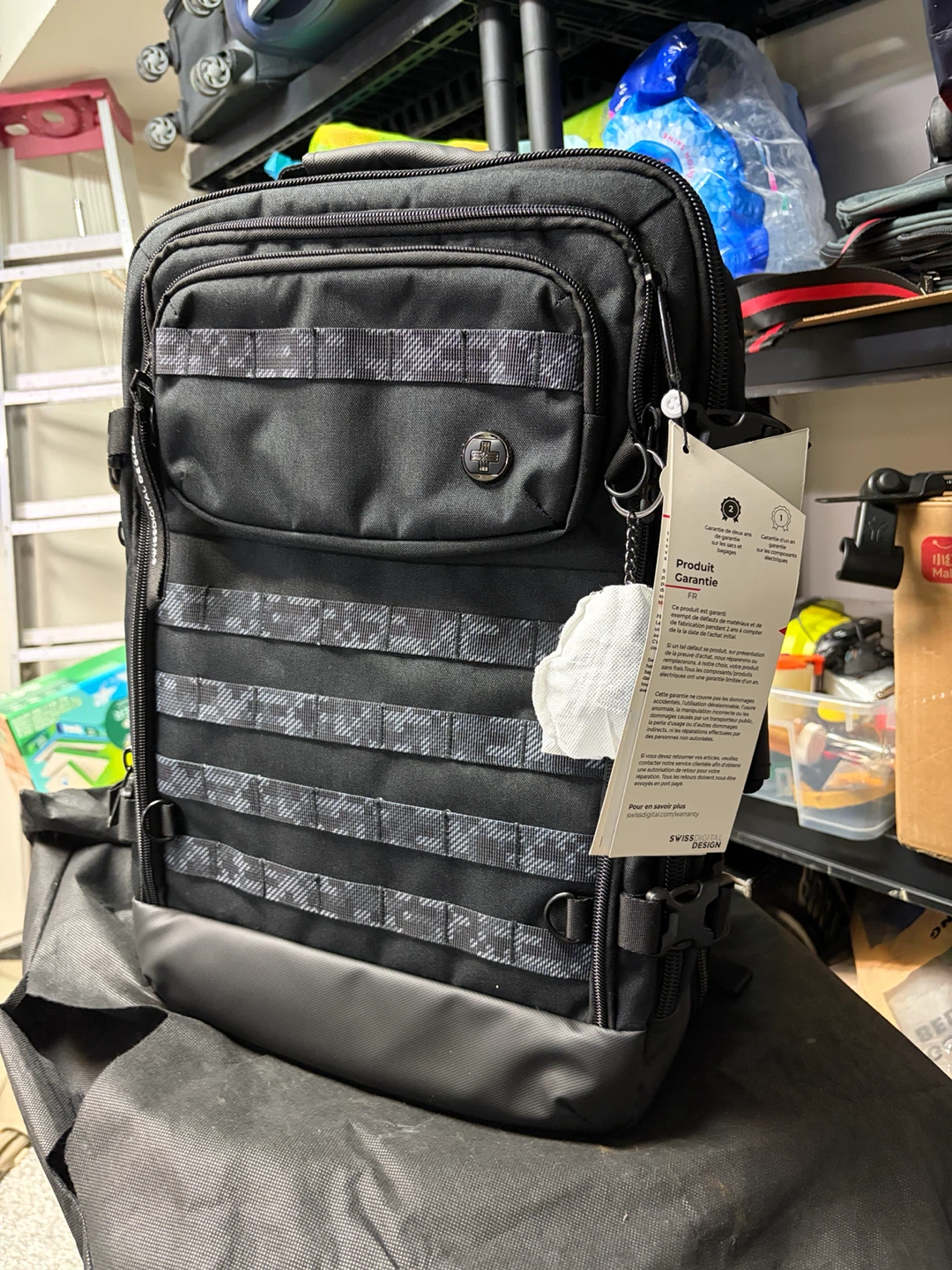 SwissDigital Design Black Backpack - photo 2