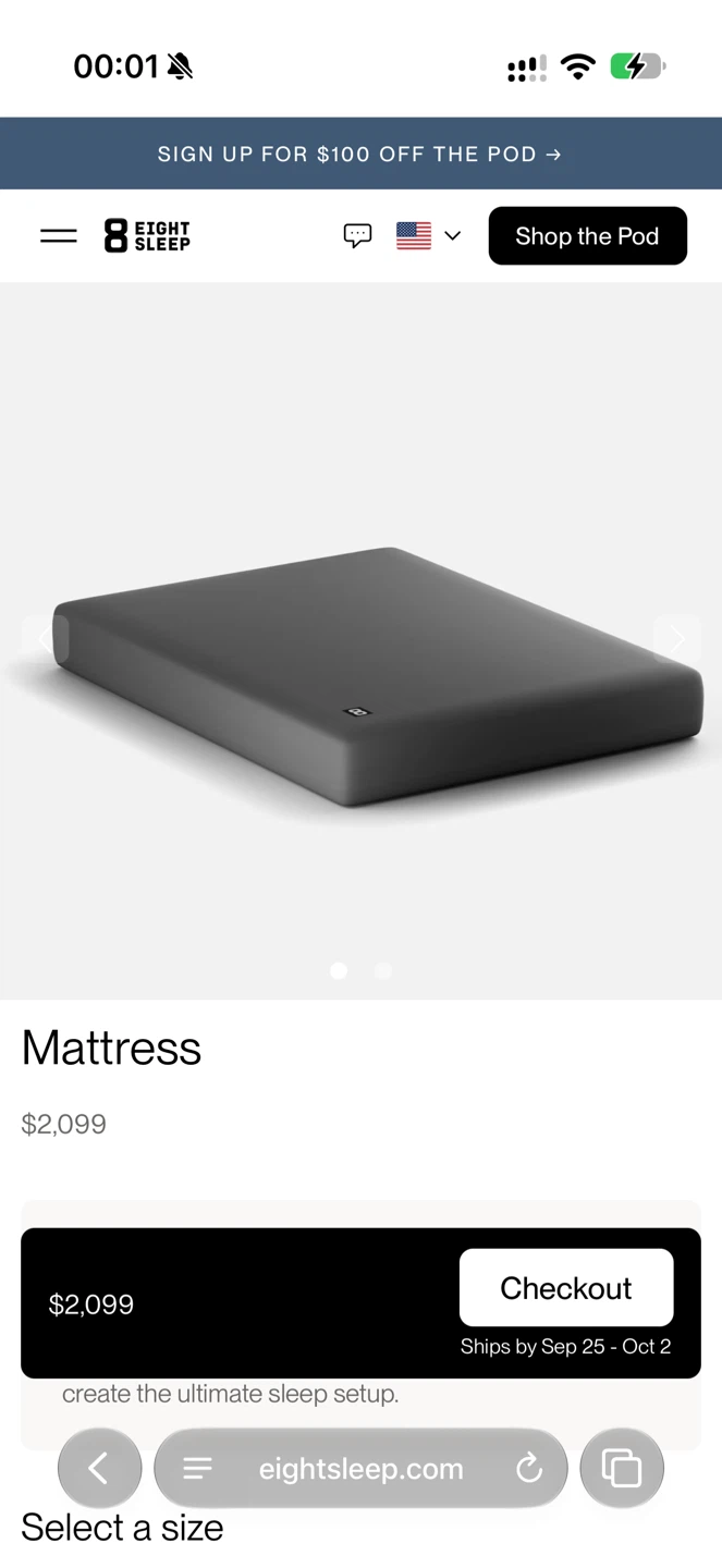 Eight Sleep Mattress
