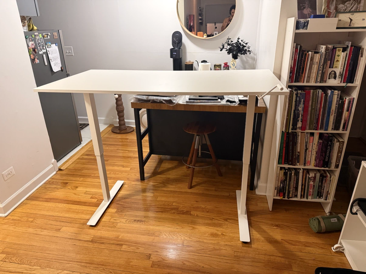 IKEA TROTTEN sit/stand desk - photo 2