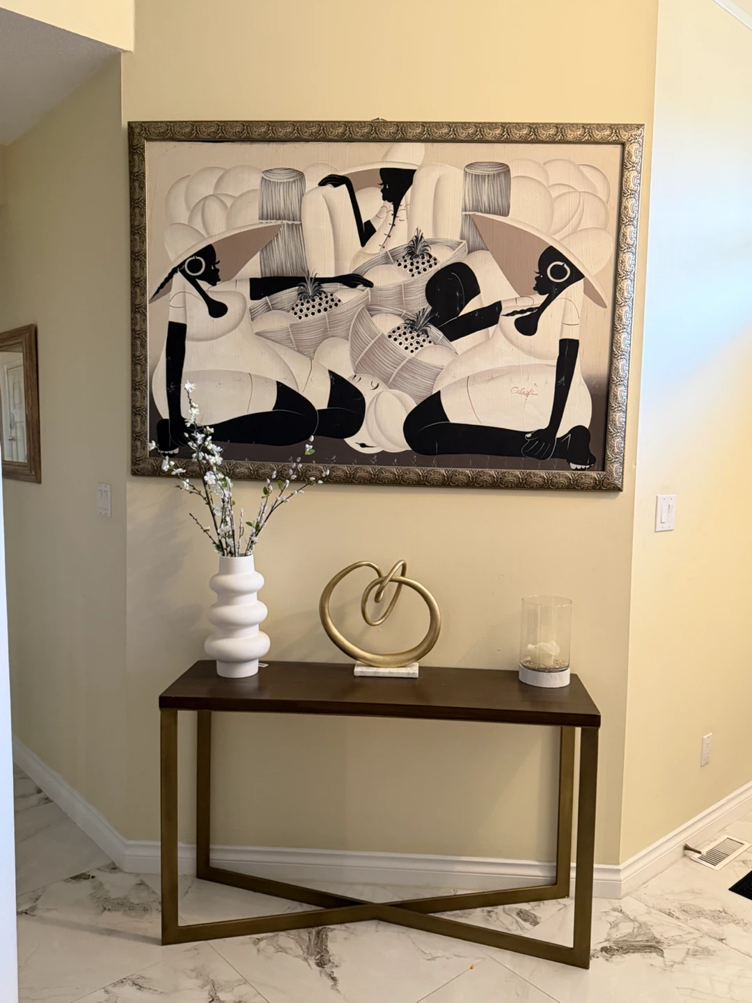 Large Framed Fine Art Painting