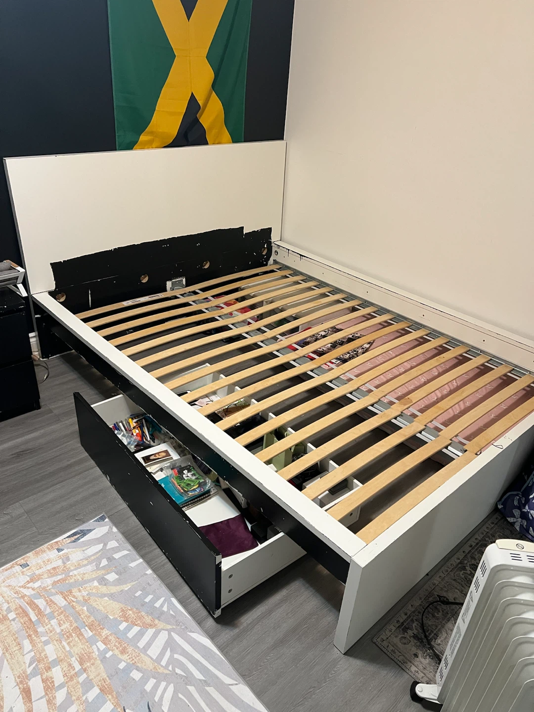 IKEA Brimnes Bed Frame with Storage 🏈