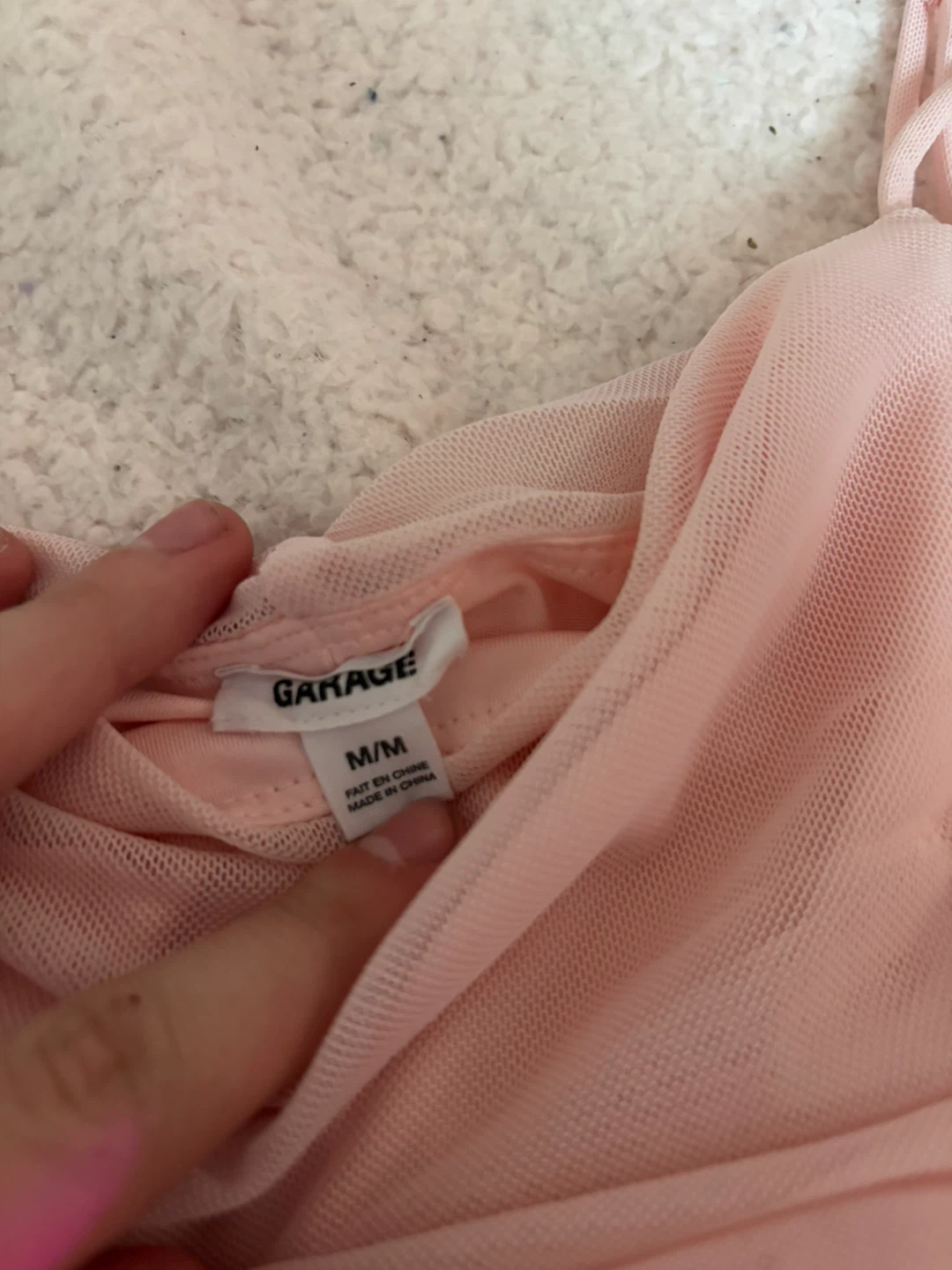 Garage Pink Ruched Dress - photo 2