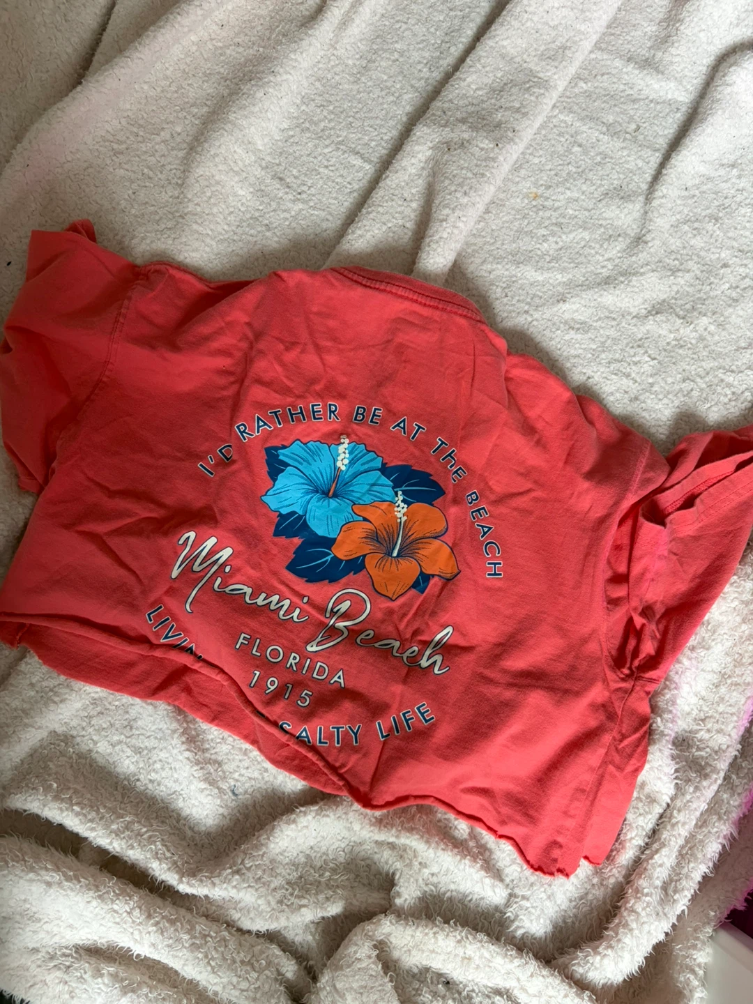 Alvin's Island Miami Beach Crop Top - M - photo 2
