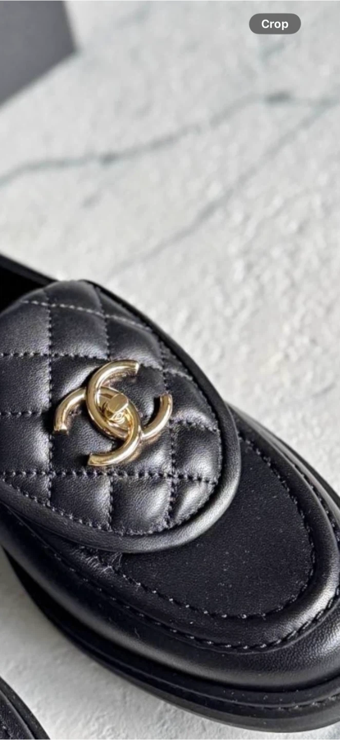 Chanel Quilted Leather Loafers - photo 2