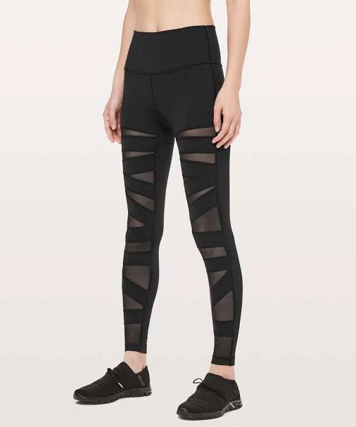 Lululemon Women's Mesh Leggings Size 4
