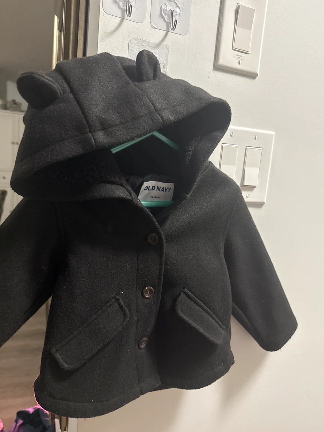 Old Navy Toddler Black Coat
