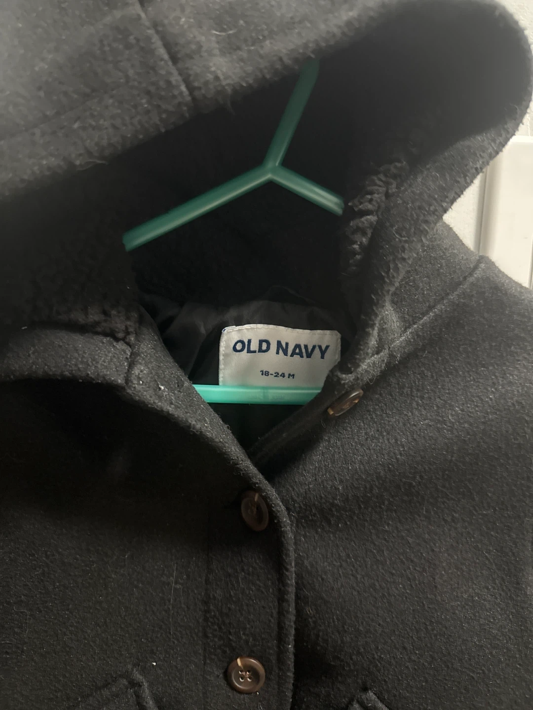 Old Navy Toddler Black Coat - photo 2
