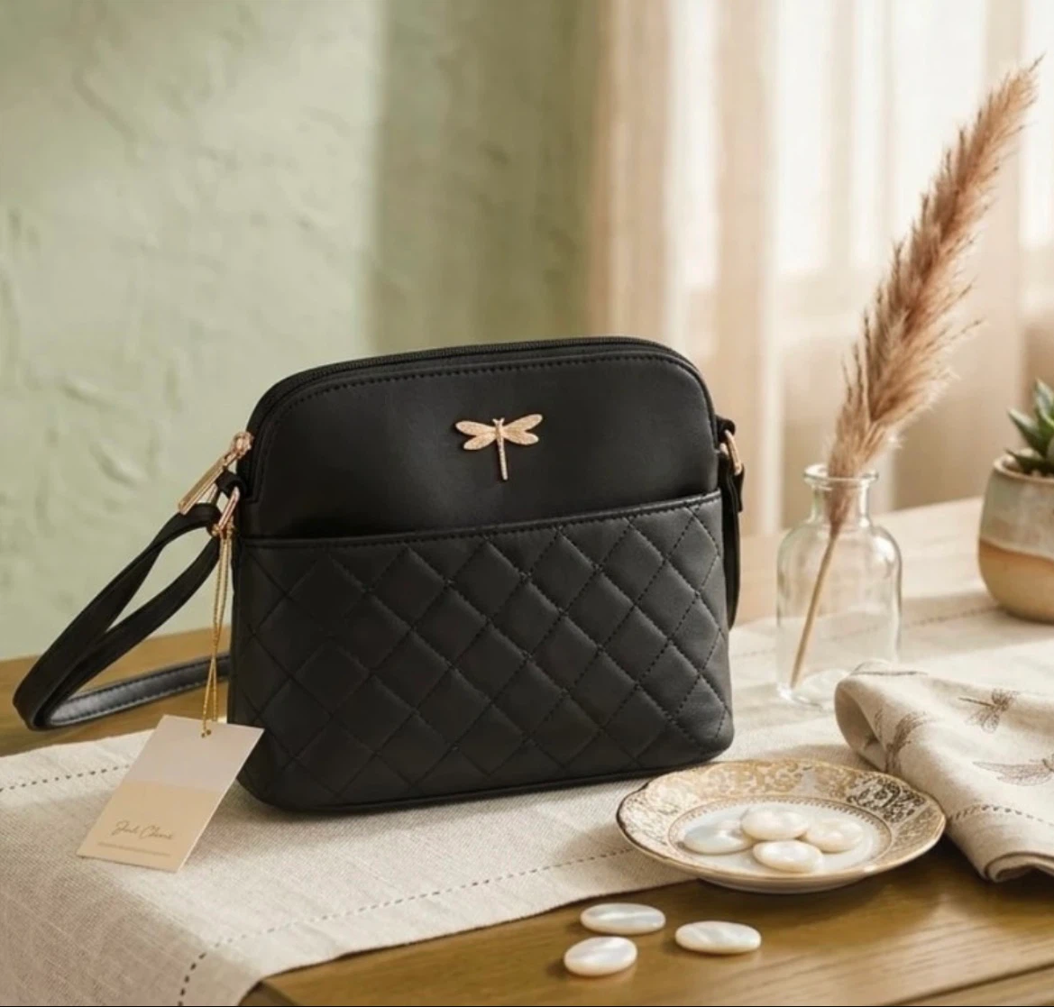 Le Bag Black Dragonfly Crossbody Bag - photo 2