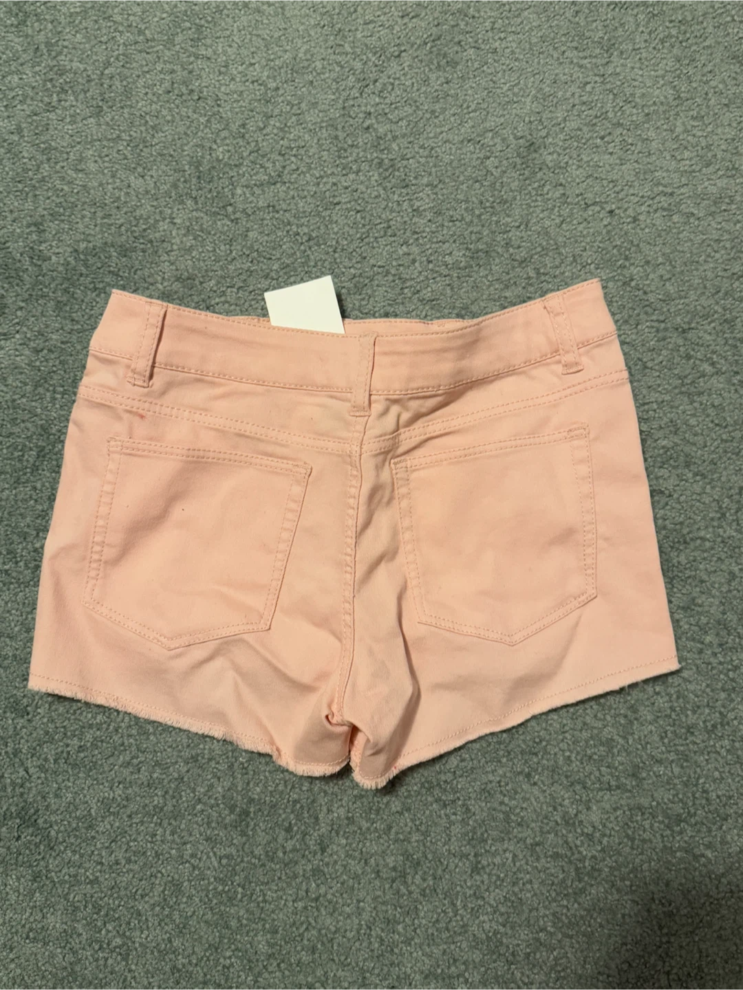 NEW H&M Peach Denim Shorts - size 4 - photo 2