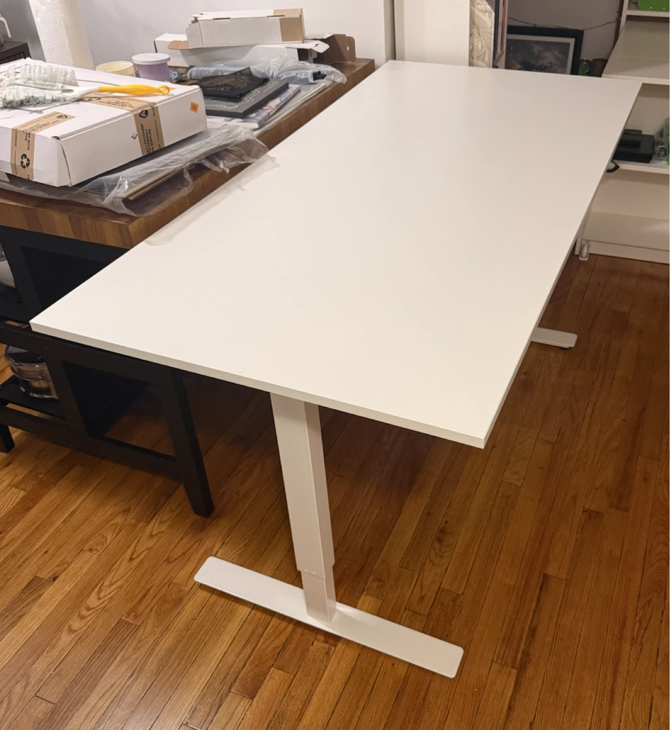 IKEA TROTTEN sit/stand desk