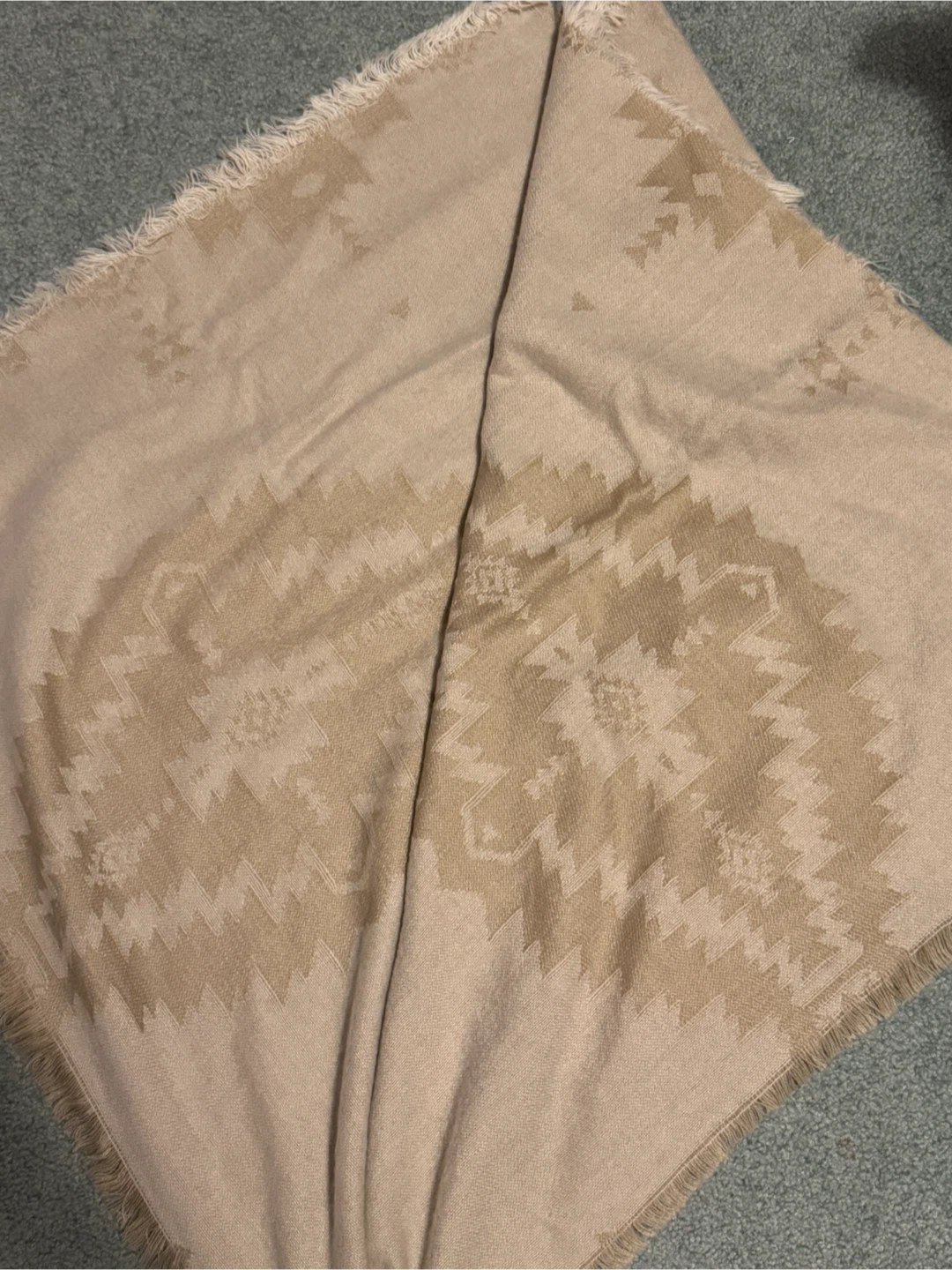 Beige Blanket Scarf - photo 2