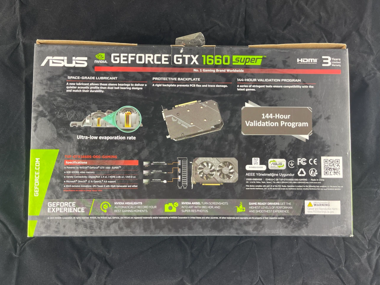 ASUS TUF Gaming GeForce GTX 1660 Super Graphics Card - photo 2