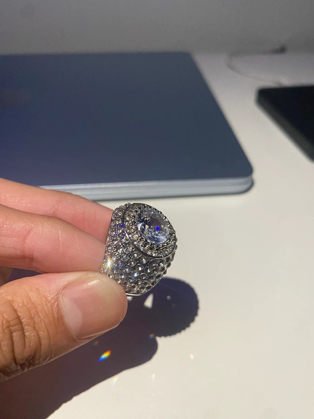 Moissanite 925 Ring - photo 3