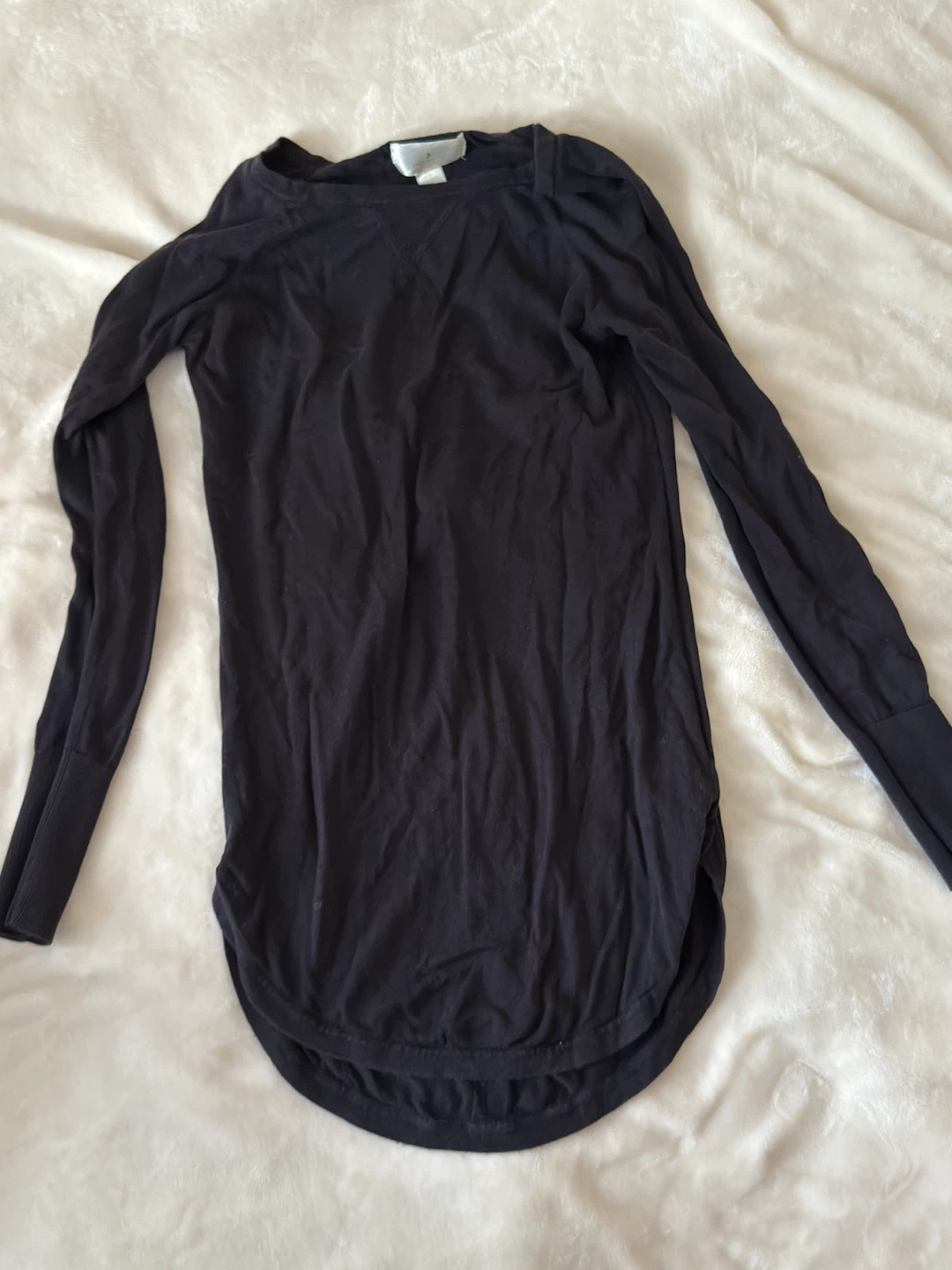 Women’s Black Long-Sleeve Tunics (Size XS) - photo 3